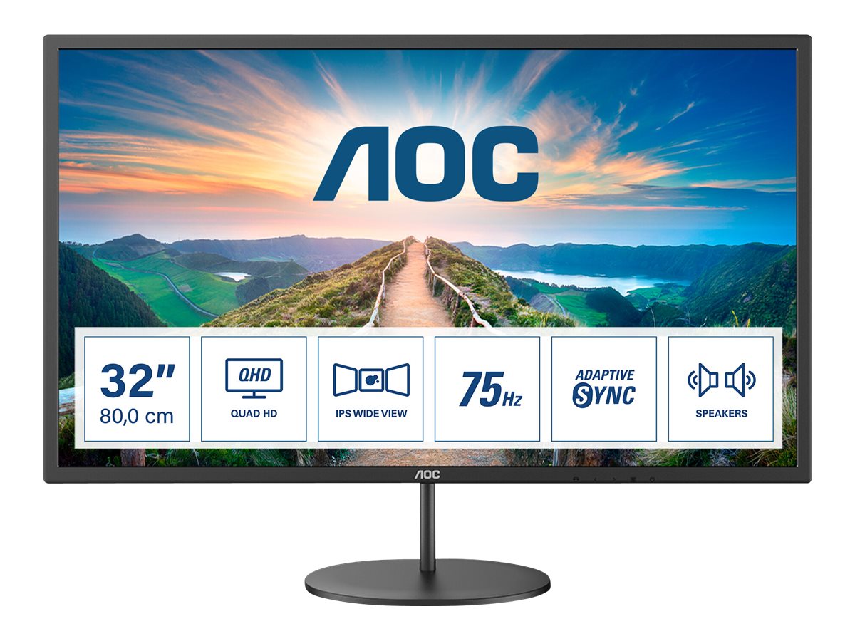 AOC Q32V4 - LED-Monitor - 81.3 cm (32) (31.5 sichtbar)