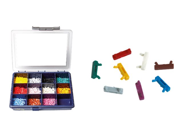 EasyLan DualBoot LED - Farbcodierung f�r Stecker - braun (Packung mit 100)