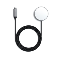 Satechi ST-UCQIMCM - Indoor - USB - Kabelloses Aufladen - 1,5 m - Grau - Wei
