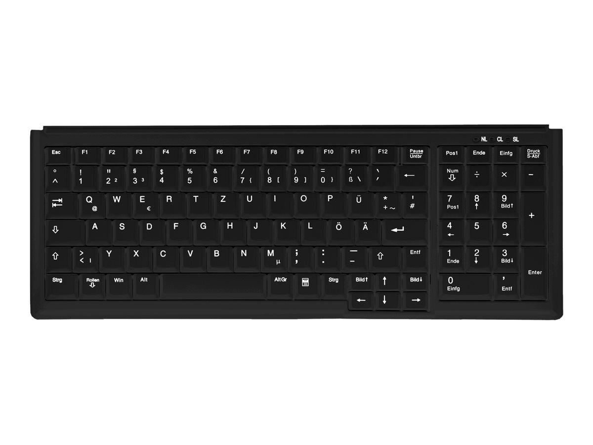 Cherry Active Key IndustrialKey AK-7000 - Tastatur - small footprint, notebook style, with numpad