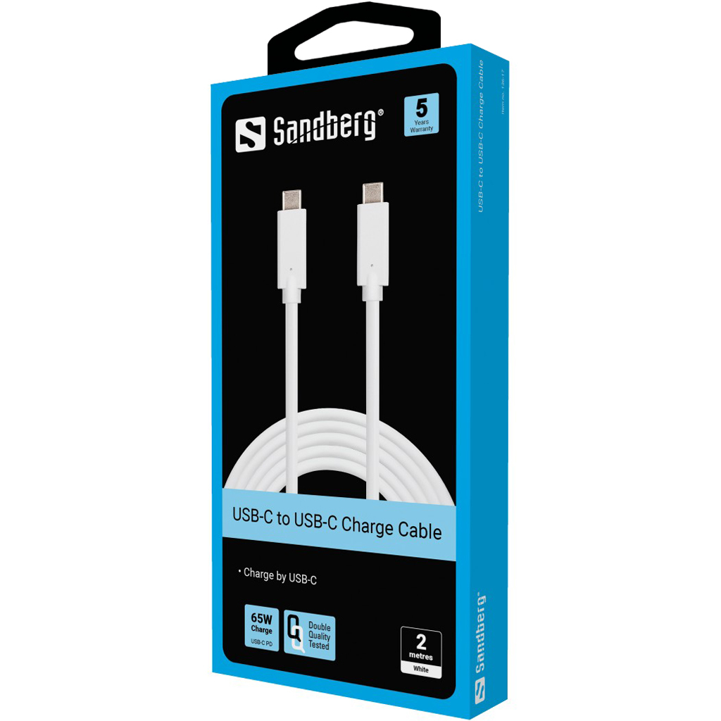 Sandberg USB-C Charge Cable 2M, 60W