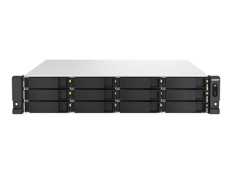 QNAP TS-H1887XU-RP NAS Rack (2U) Intel Xeon E E-2336 32 GB DDR4 0 TB QuTS hero Black, White