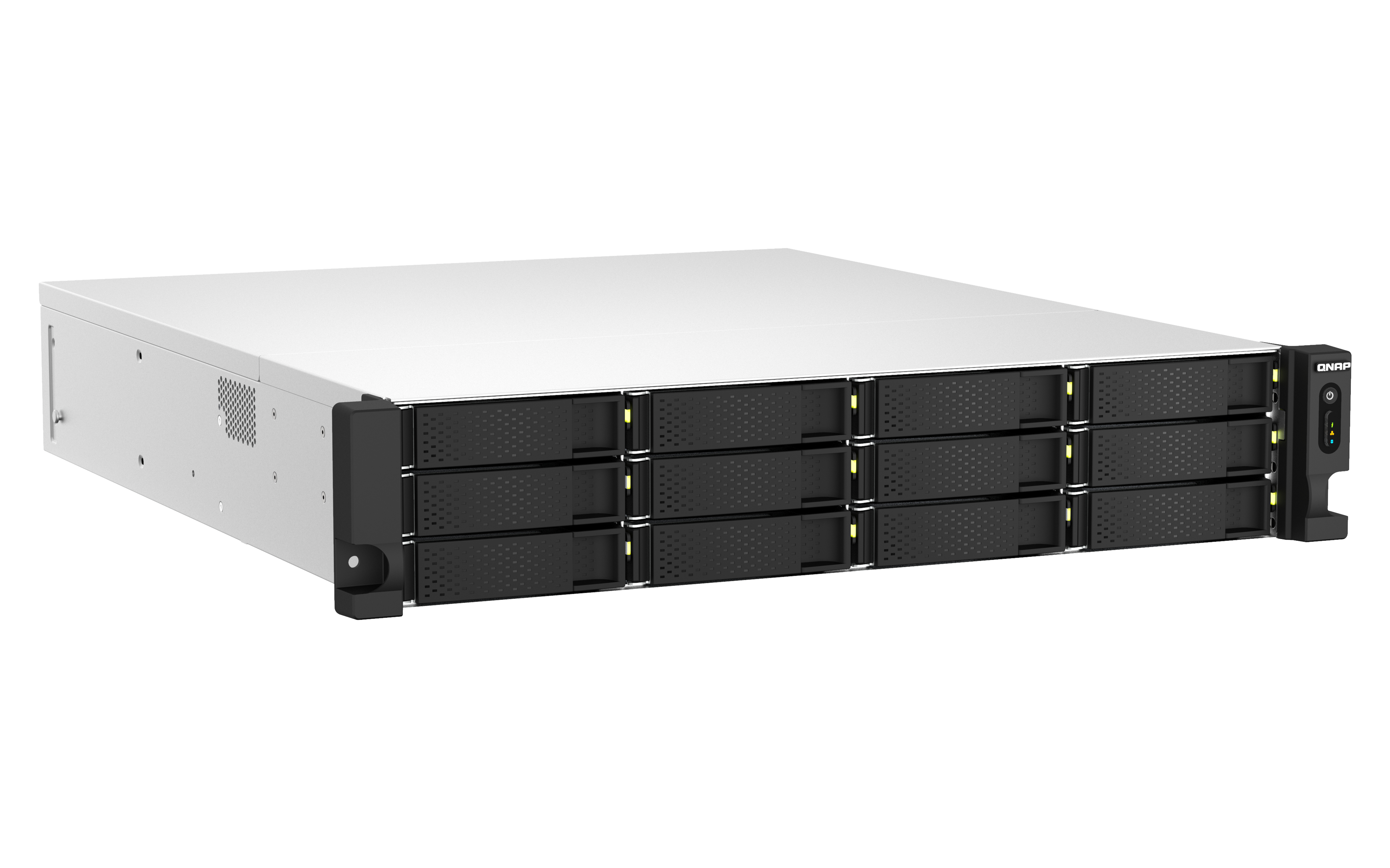QNAP TS-H1887XU-RP NAS Rack (2U) Intel Xeon E E-2336 32 GB DDR4 0 TB QuTS hero Black, White