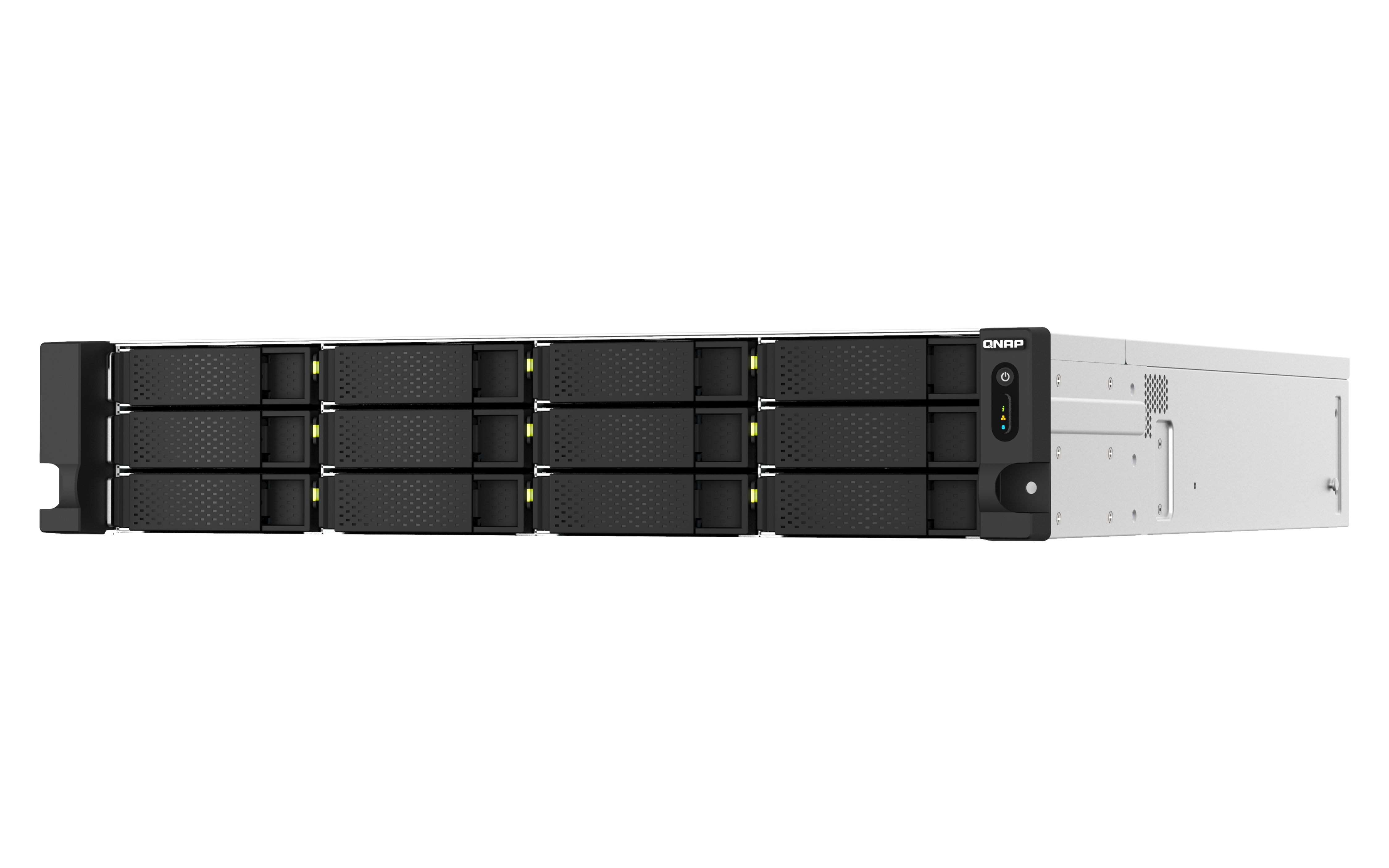 QNAP TS-H1887XU-RP NAS Rack (2U) Intel Xeon E E-2336 32 GB DDR4 0 TB QuTS hero Black, White