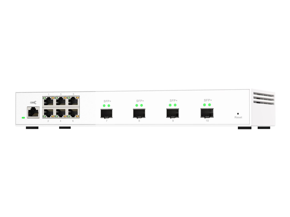 QNAP QSW-M2106-4S network switch Managed L2 2.5G Ethernet (100/1000/2500) White