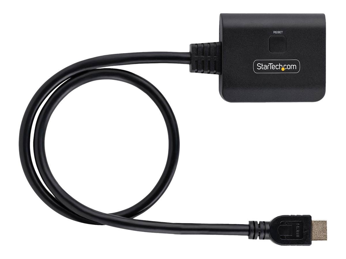 Splitter vidéo HDMI 4K à 2 ports - Répartiteur HDMI 1 x 2 alimenté par USB  ou adaptateur d'alimentation