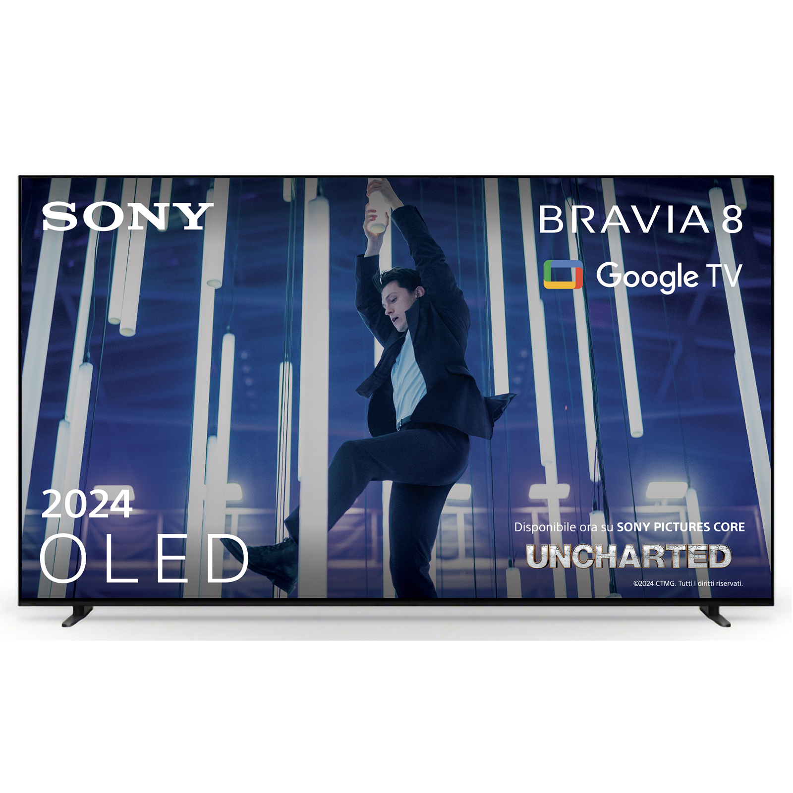Sony BRAVIA 8 K-77XR80 195,6 cm (77) 4K Ultra HD Smart TV Wifi Negro