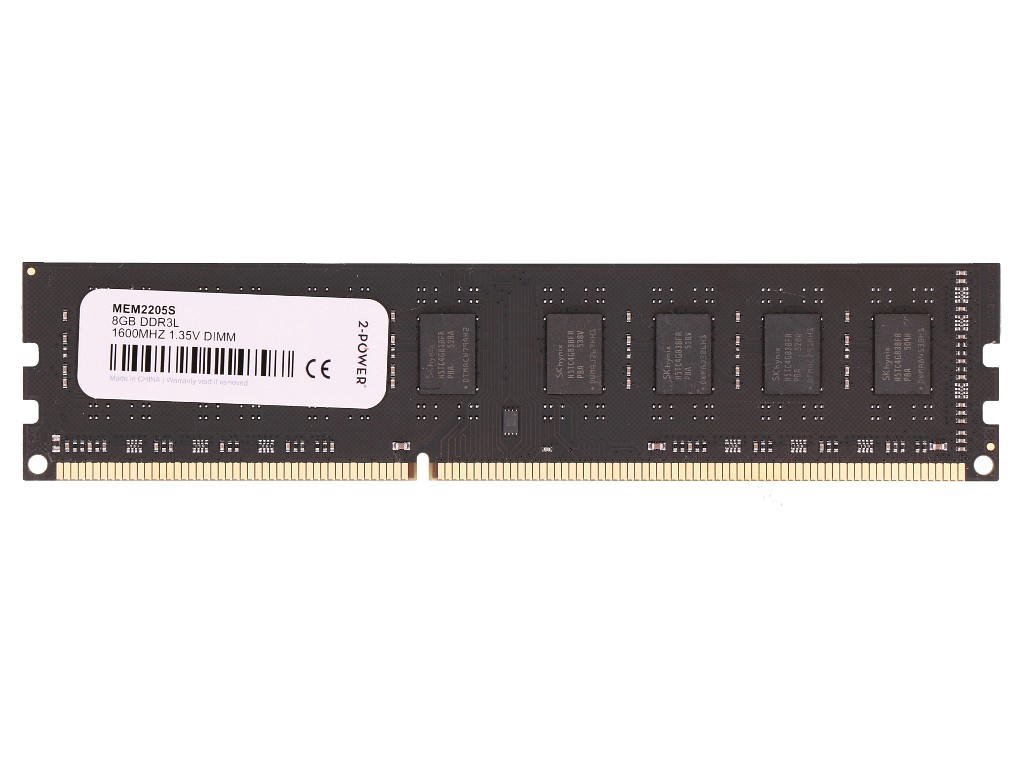 2-Power MEM2205S memory module 8 GB 1 x 8 GB DDR3L