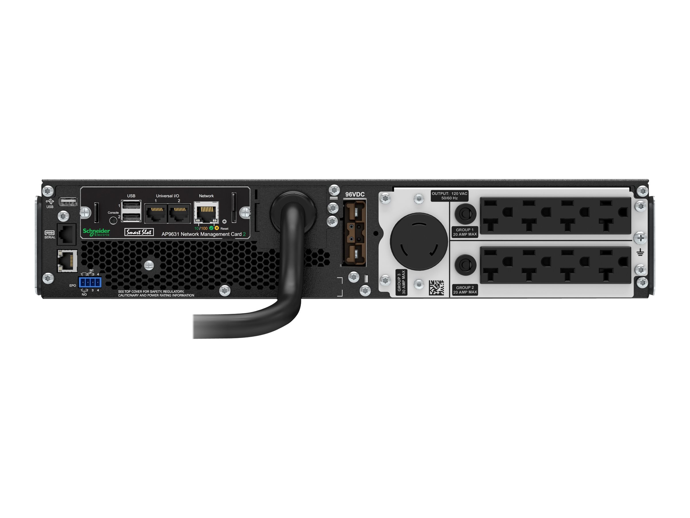 APC Smart-UPS SRT 3000VA RM Network Card - USV (Rack - einbauf�hig)