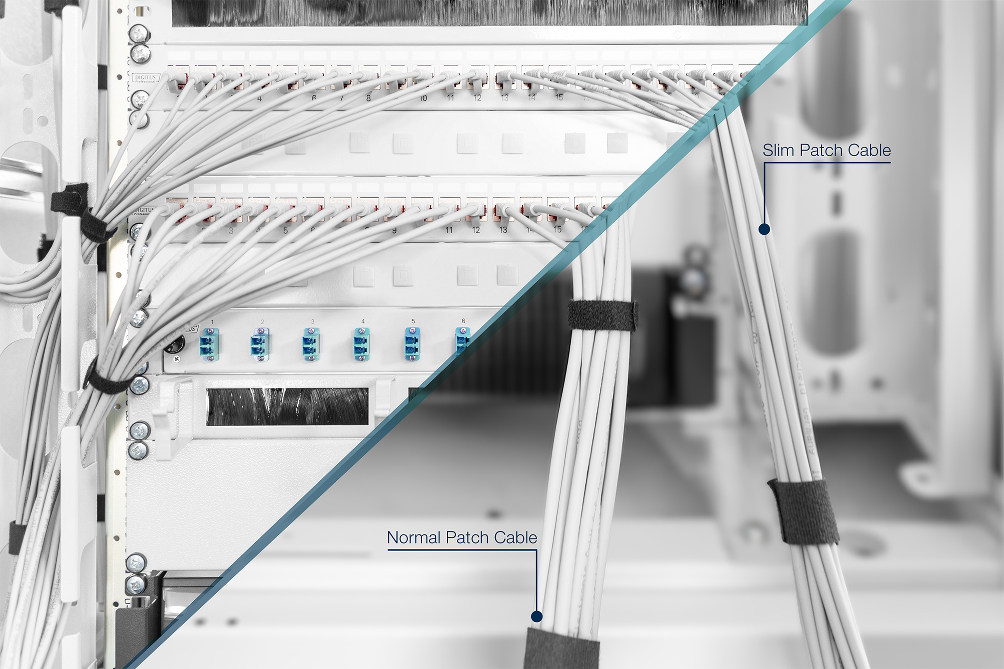 Digitus C�ble de raccordement fin CAT 6 U/FTP
