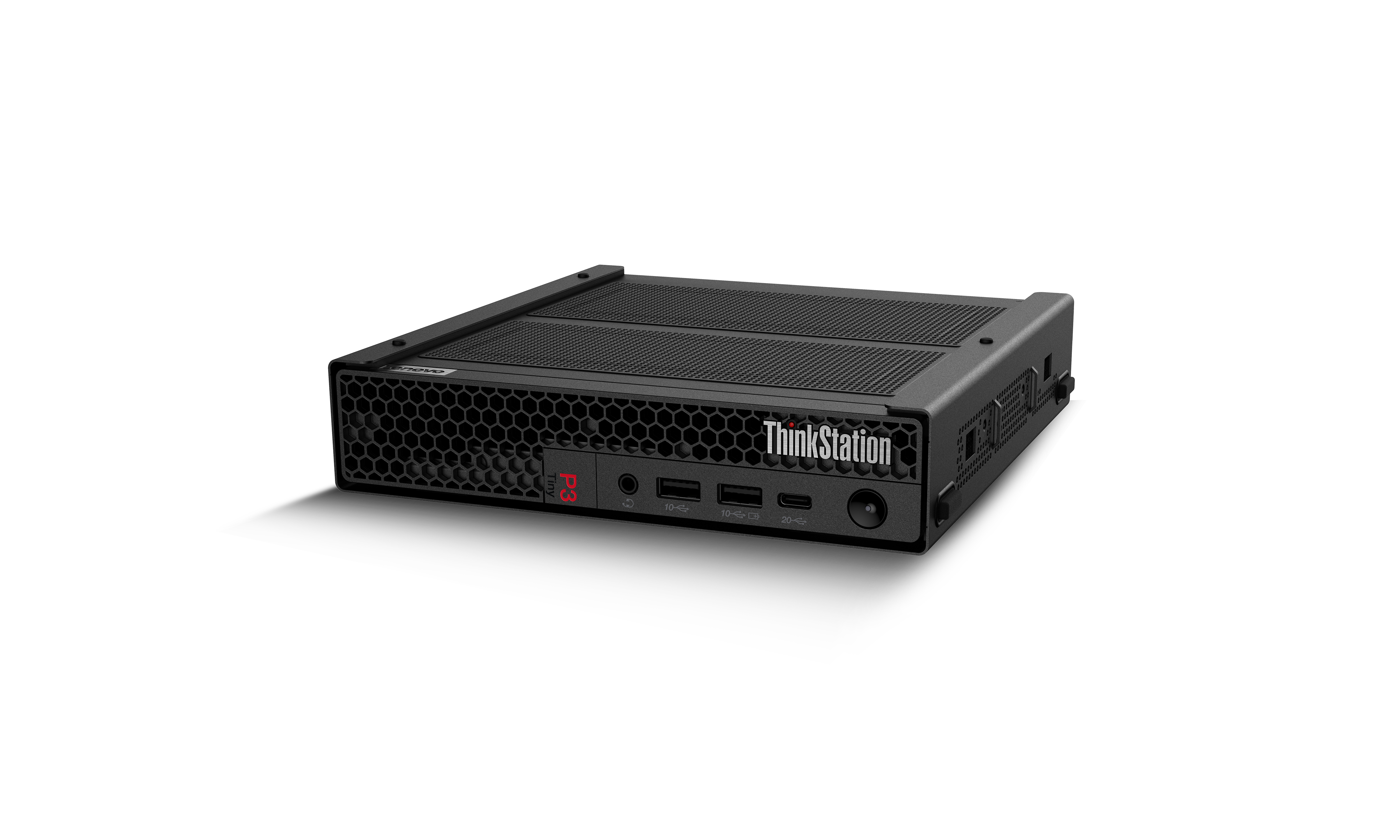 Lenovo ThinkStation P3 Tiny Gen 2 Intel Core Ultra 7 265 32 Go DDR5-SDRAM 1 To SSD NVIDIA RTX A400 Windows 11 Pro Mini PC Station de travail Noir