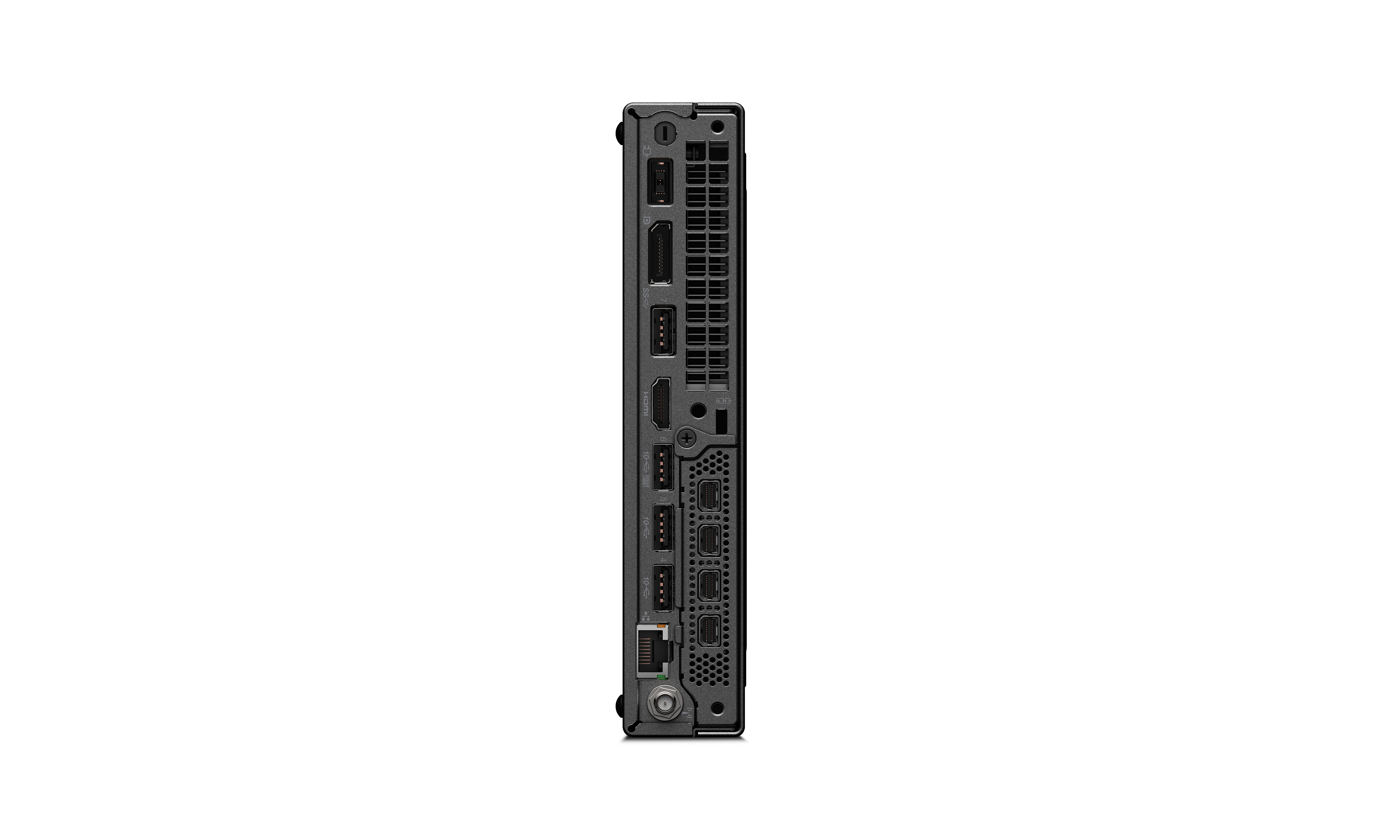 Lenovo ThinkStation P3 Tiny Gen 2 Intel Core Ultra 7 265 32 Go DDR5-SDRAM 1 To SSD NVIDIA RTX A400 Windows 11 Pro Mini PC Station de travail Noir