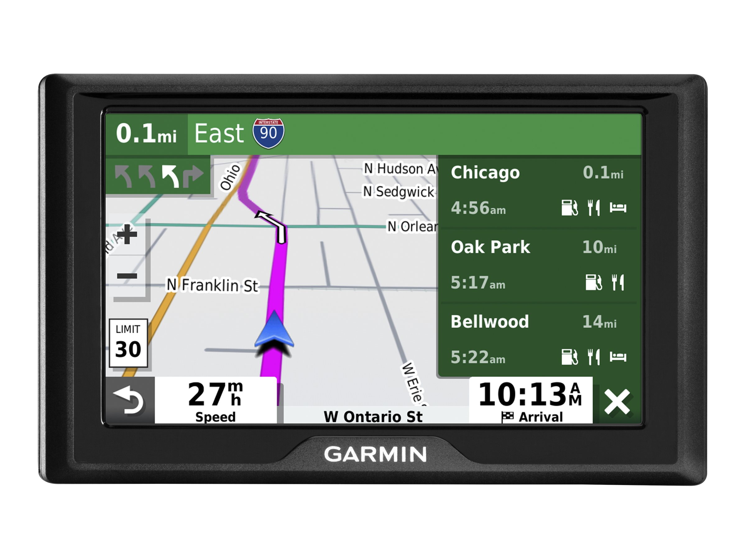 Garmin Drive 52 EU MT RDS navegador Fijo 12,7 cm (5) TFT Pantalla tctil 160 g Negro