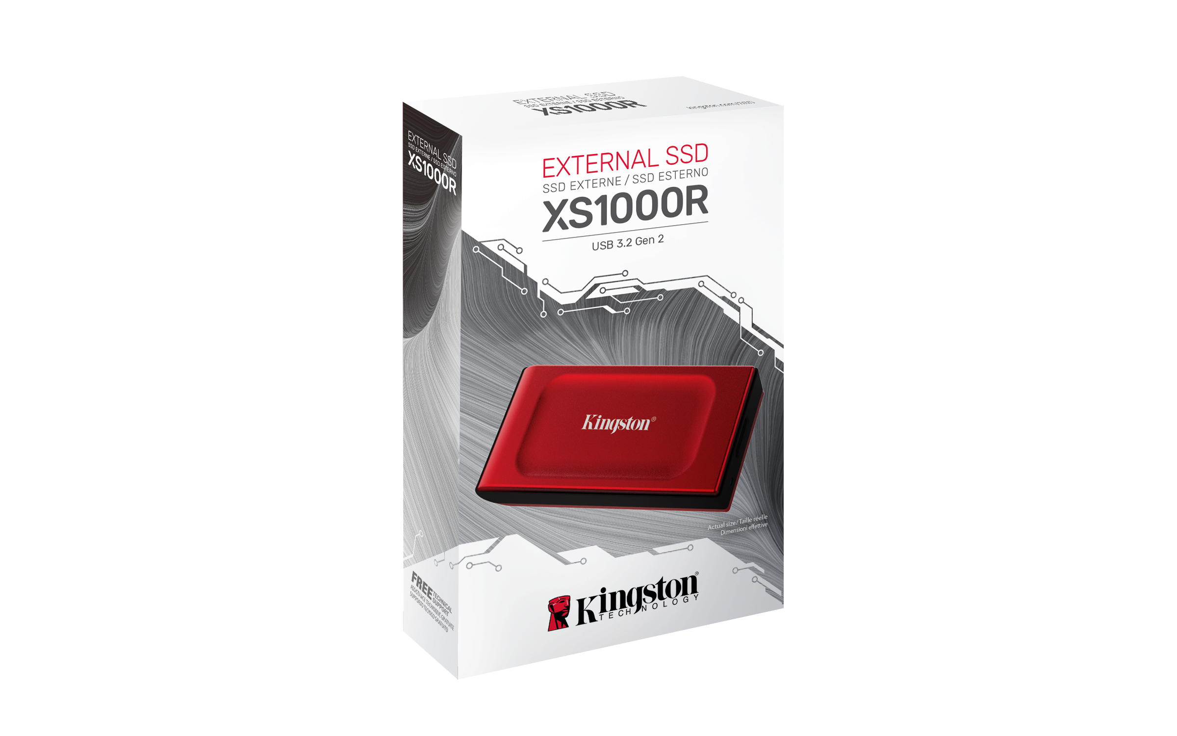 Kingston XS1000 1TB SSD Pocket-Sized USB