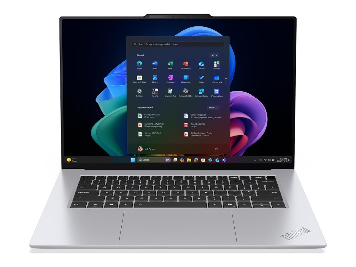 Lenovo ThinkPad X9-15 Gen 1 21Q6 - 180�-Scharnierdesign - Intel Core Ultra 7 258V - Evo - Win 11 Pro - Intel Arc Graphics 140V - 32 GB RAM - 1 TB SSD TCG Opal Encryption 2, NVMe - 38.9 cm (15.3)