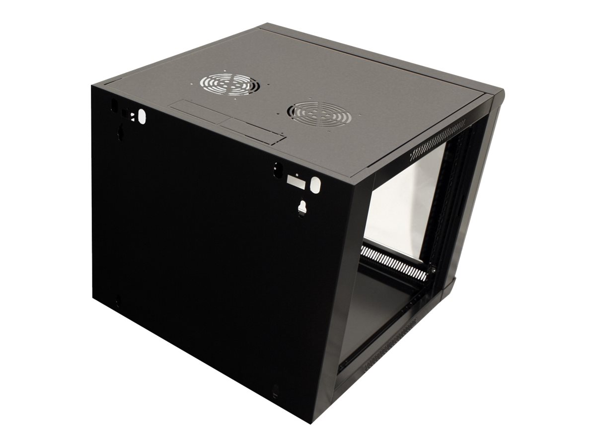 Value 19 Wall Mount Rack 6U, 368 x 570 x 450 (HxWxD) Nero