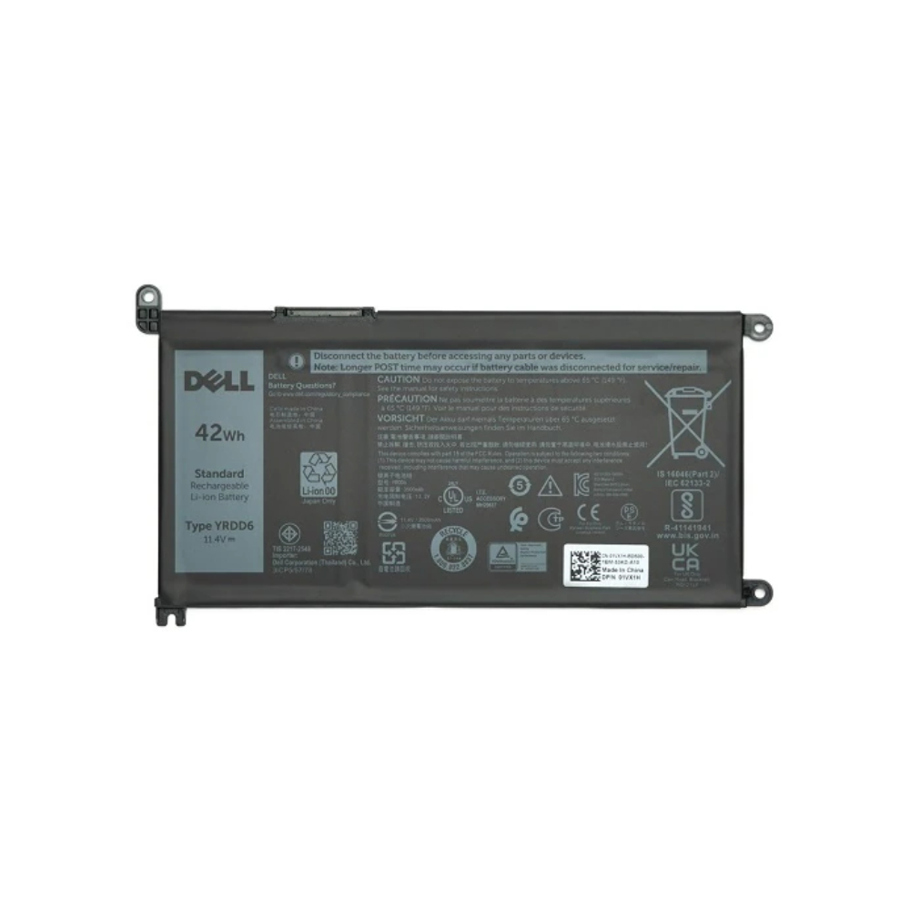 Dell 451-BBVN Akku 42Wh Original - Akku - 3.500 mAh