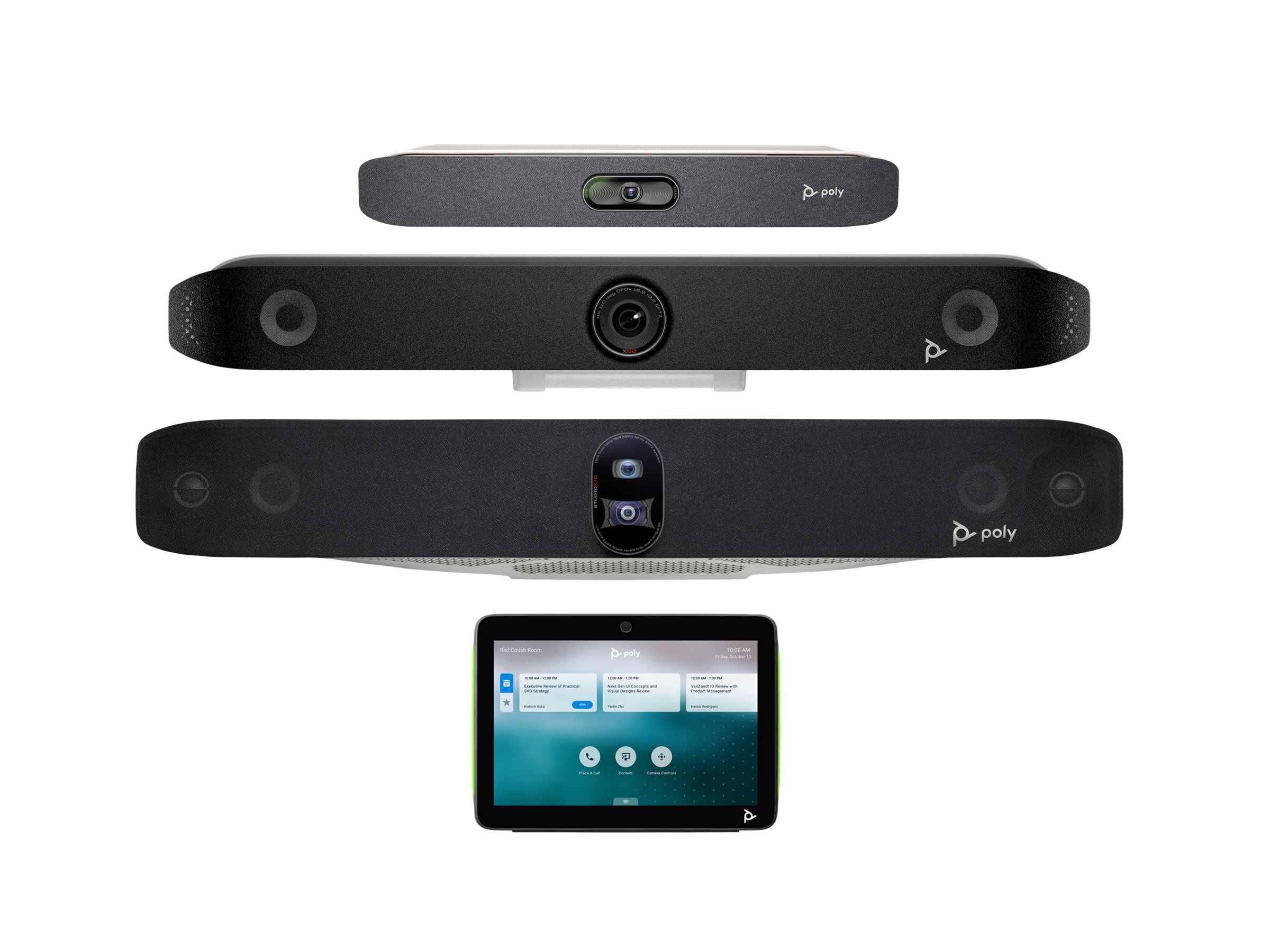 HP Poly Studio X32 All-In-One Video Bar No Power Supply TAA