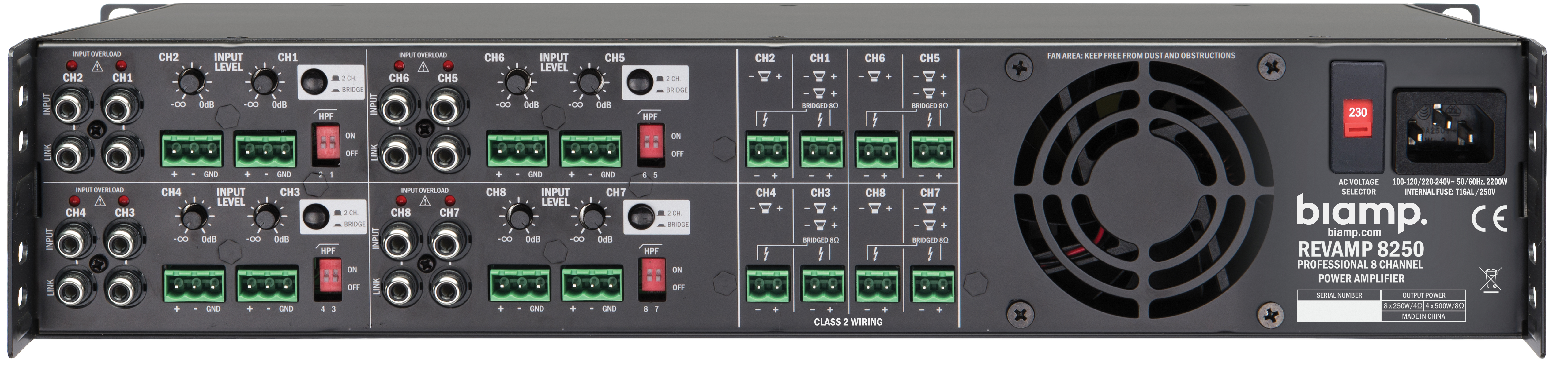 Biamp REVAMP8250 - 20 KHz