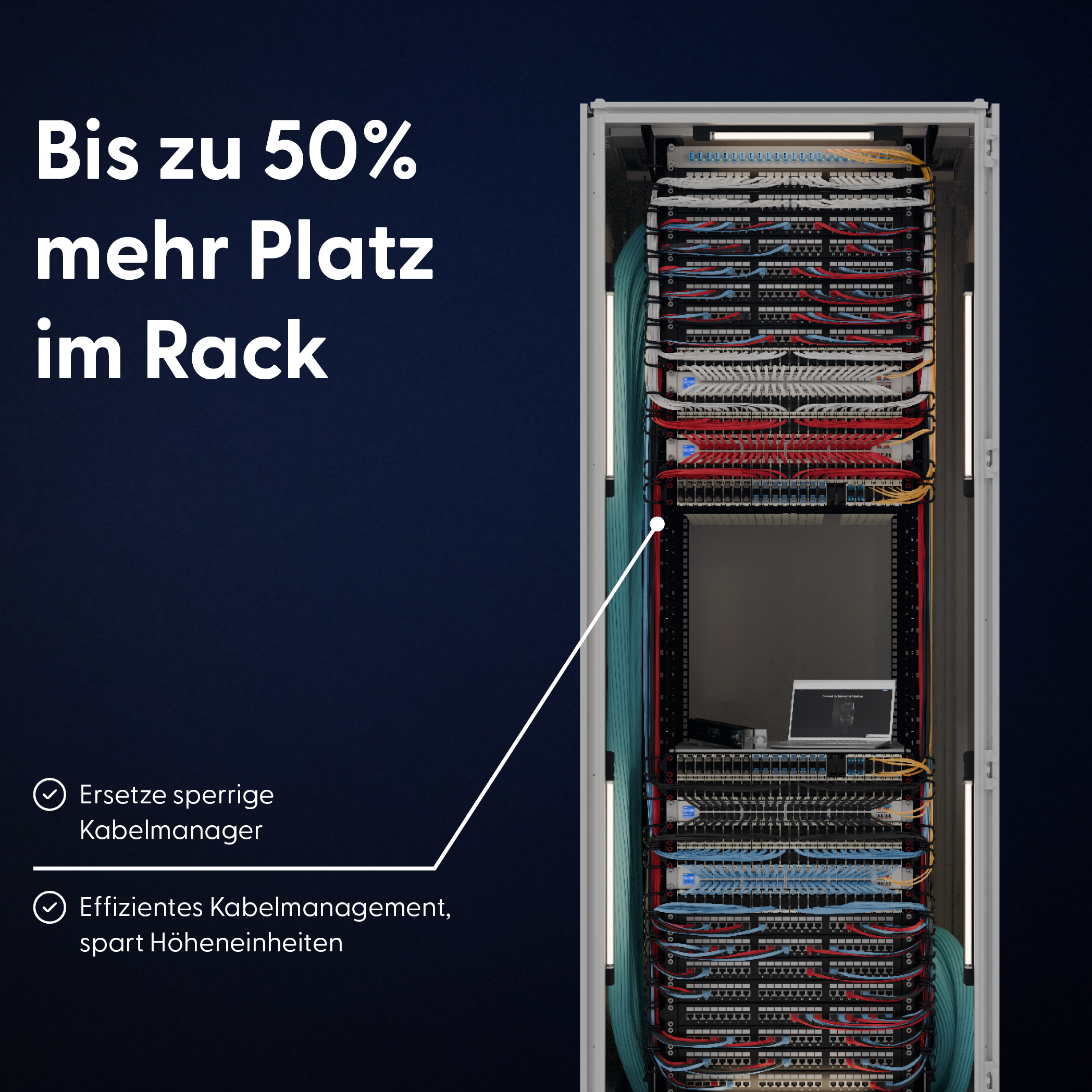 PATCHBOX patchbox.one - Kabeleinzugssystem - CAT 6a