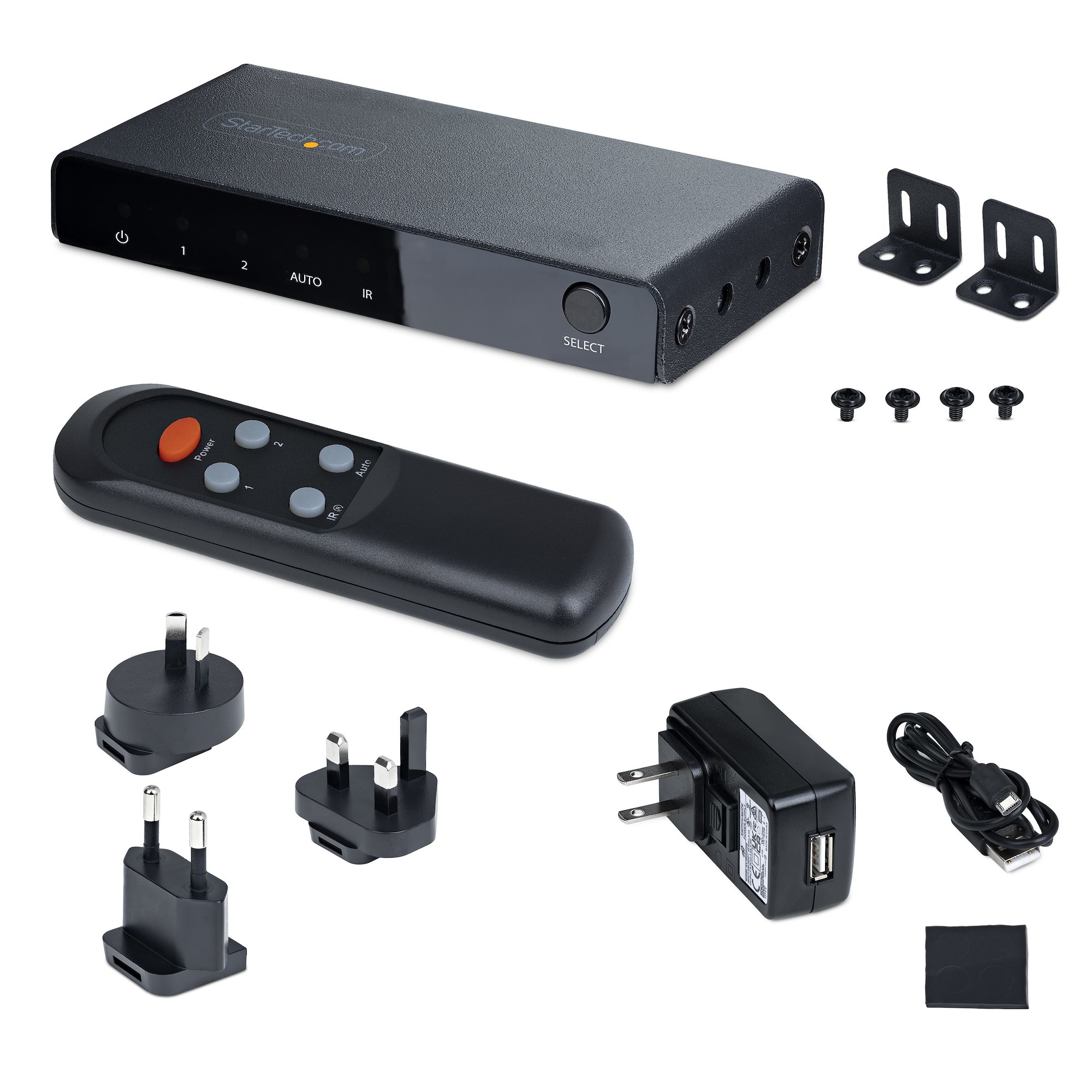 Switch HDMI jusqu'à 4K avec 5 sorties et Télécommande, Splitter / Switch  HDMI