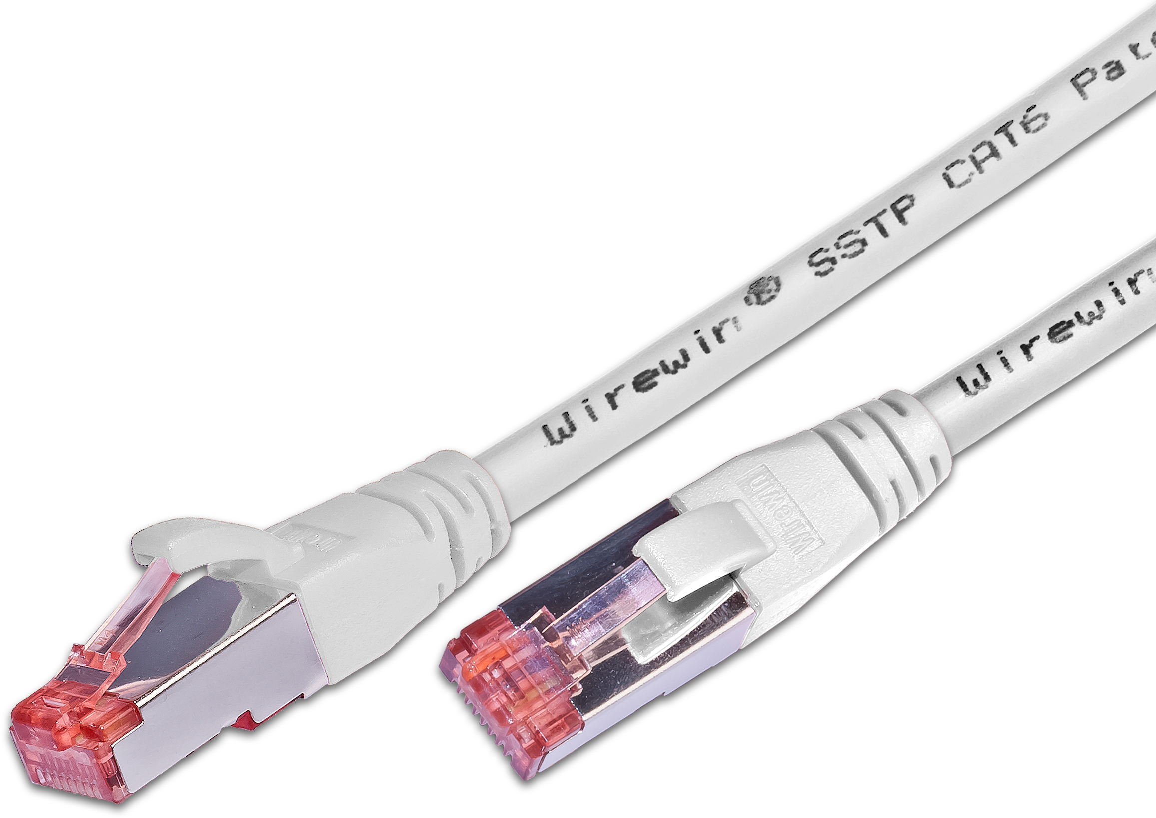 Wirewin S/FTP CAT6 25m c�ble de r�seau Blanc S/FTP (S-STP) Rond