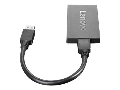 Lenovo 4X90J31021 adattatore grafico USB 3840 x 2160 Pixel Nero