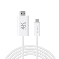 4smarts 540955 - 2 m - USB C - HDMI Typ A (Standard) - Wei
