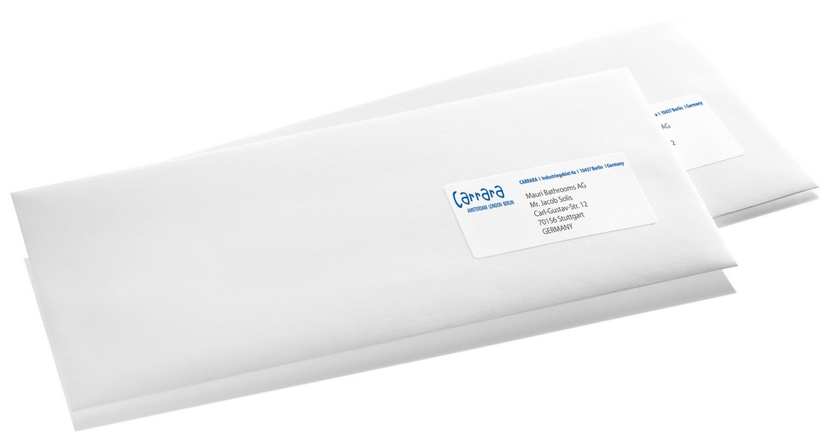 Sigel LA322 �tiquette dadresse Blanc Etiquette non-adh�sive