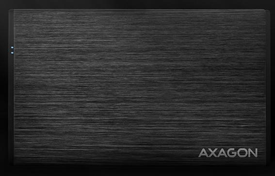 Axagon EE25-XA storage drive enclosure HDD/SSD enclosure Black 2.5