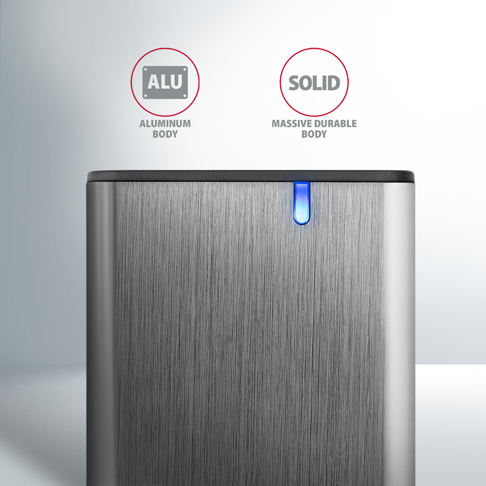 Axagon EEM2-SG2 storage drive enclosure SSD enclosure Grey M.2