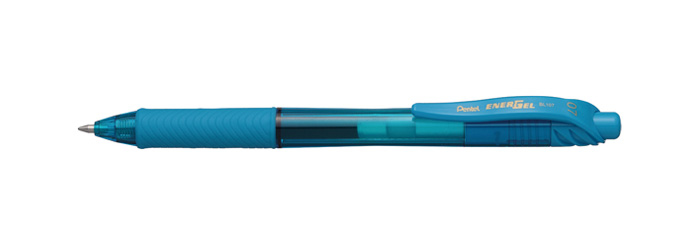 Pentel EnerGel X Penna retrattile a clip Blu