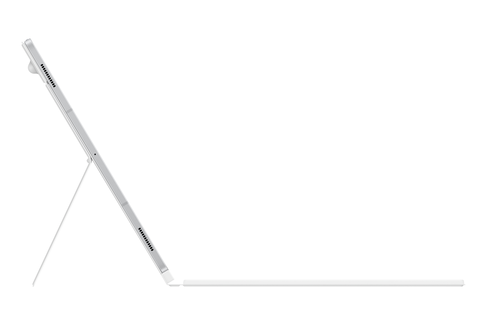 Samsung EF-DX925 QWERTZ Alemn Pogo pin Blanco
