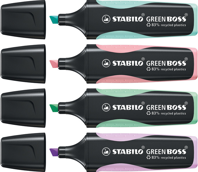 STABILO GREEN BOSS evidenziatore 1 pz Punta smussata Rosa