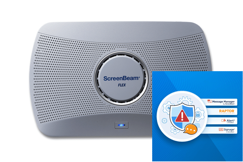 ScreenBeam Flex inc 3 Years Administrative Tools & 3 Year Warranty syst�me de pr�sentation sans fil HDMI + USB Type-A Bureau
