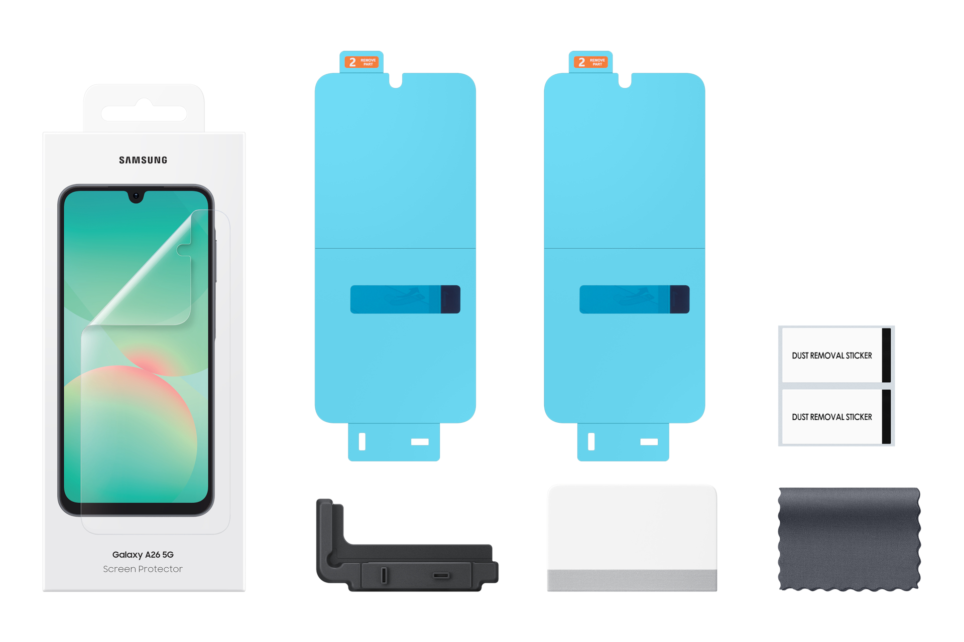 Samsung Screen Protector f�r Galaxy A26, Transparency