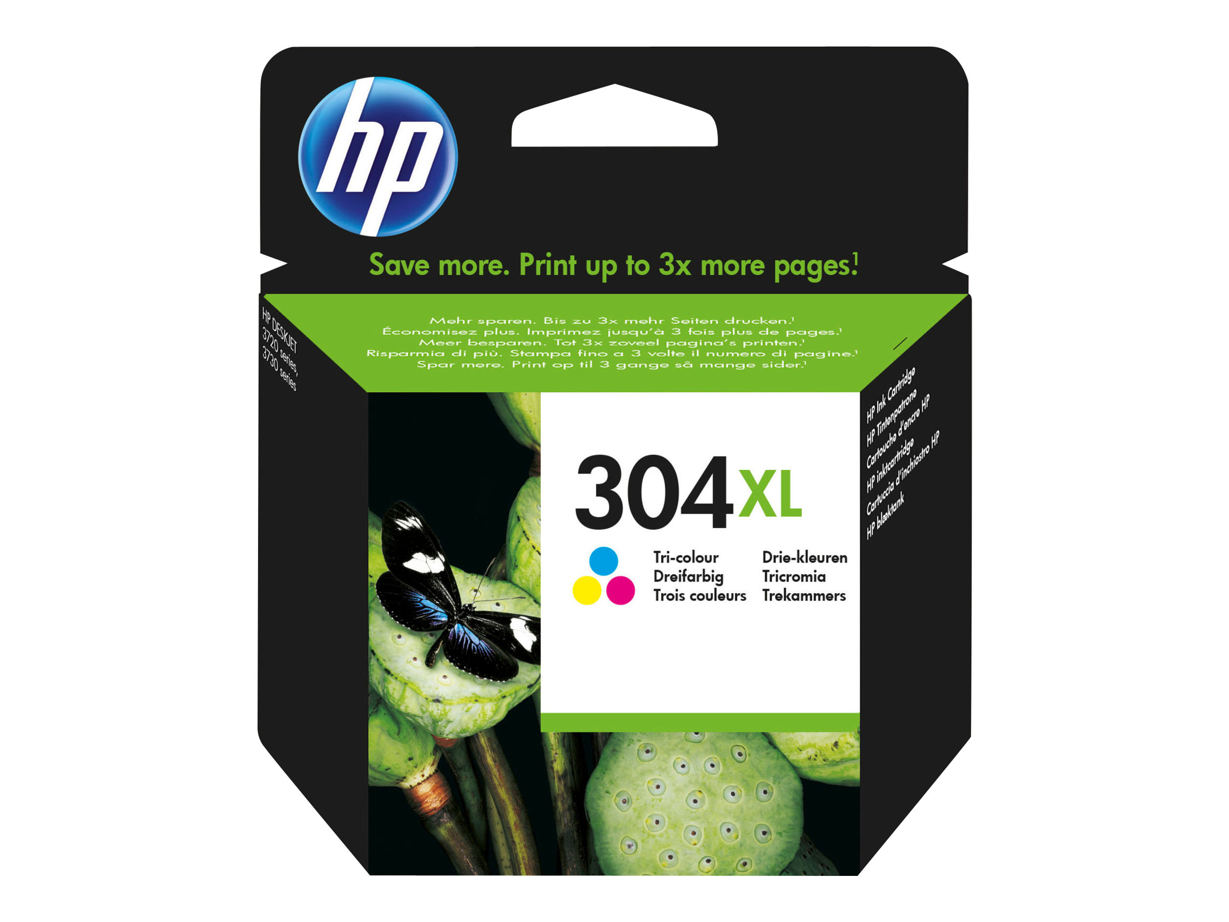 Cartridge Tri-color HP 304XL | HP Original N9K07AE#UUS Ink