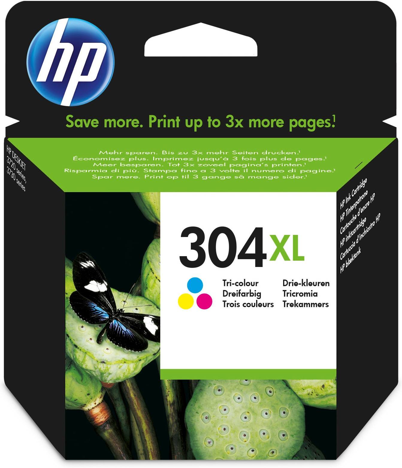Cartouche d'encre 3 couleurs compatible HP 304XL