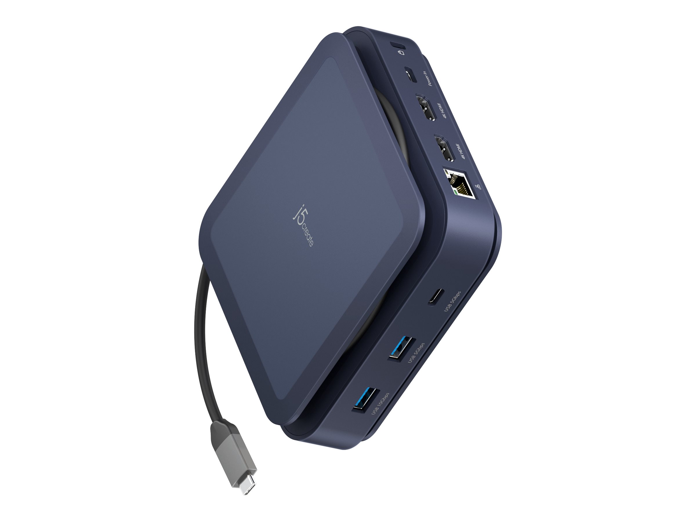 j5create JCD3196 - Dockingstation - USB-C / USB4 / Thunderbolt 3 / Thunderbolt 4