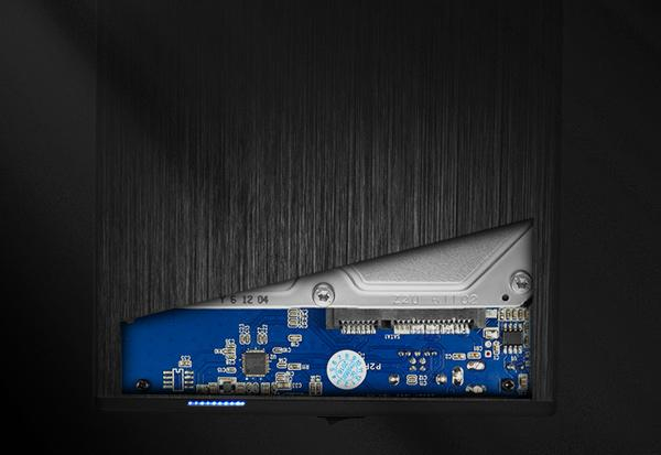 AXAGON EE35-XA3 - HDD-Geh�use - 3.5 Zoll - SATA - Serial ATA II - Serial ATA III - 5 Gbit/s - USB Konnektivit�t - Schwarz