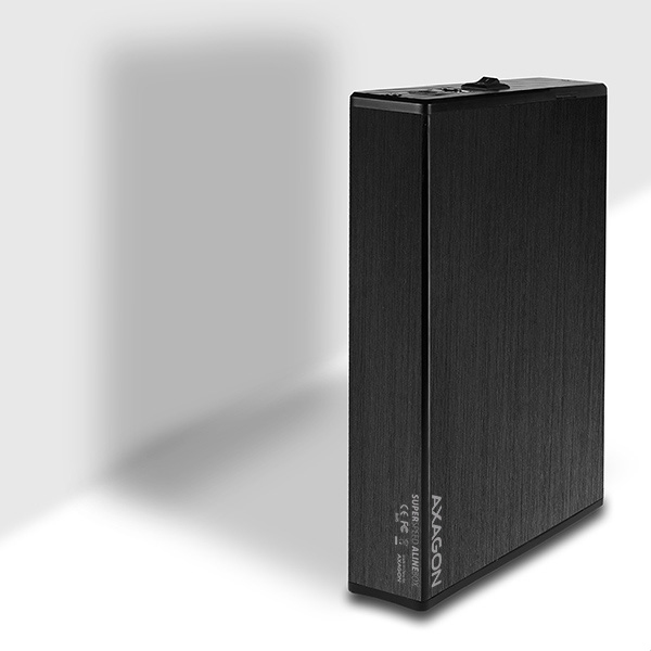 AXAGON EE35-XA3 - HDD-Geh�use - 3.5 Zoll - SATA - Serial ATA II - Serial ATA III - 5 Gbit/s - USB Konnektivit�t - Schwarz