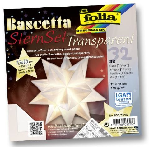 Folia Faltbl�tter Bascetta-Stern midi