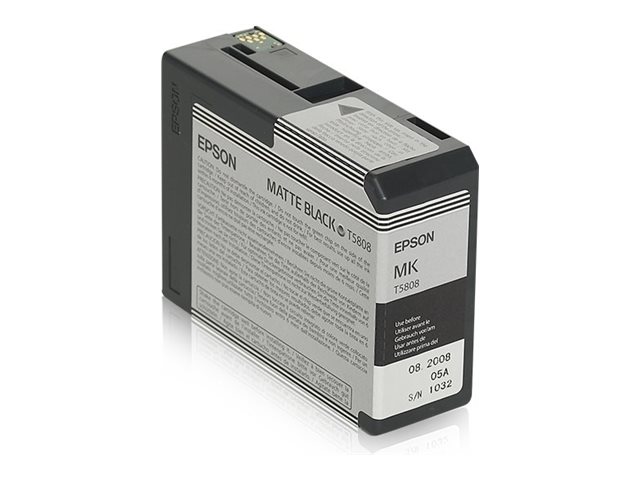 Epson T58080N cartuccia dinchiostro 1 pz Originale Nero opaco