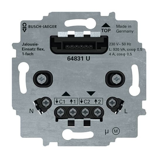 BUSCH JAEGER BJ Jalousie-Einsatz flex 64831 U