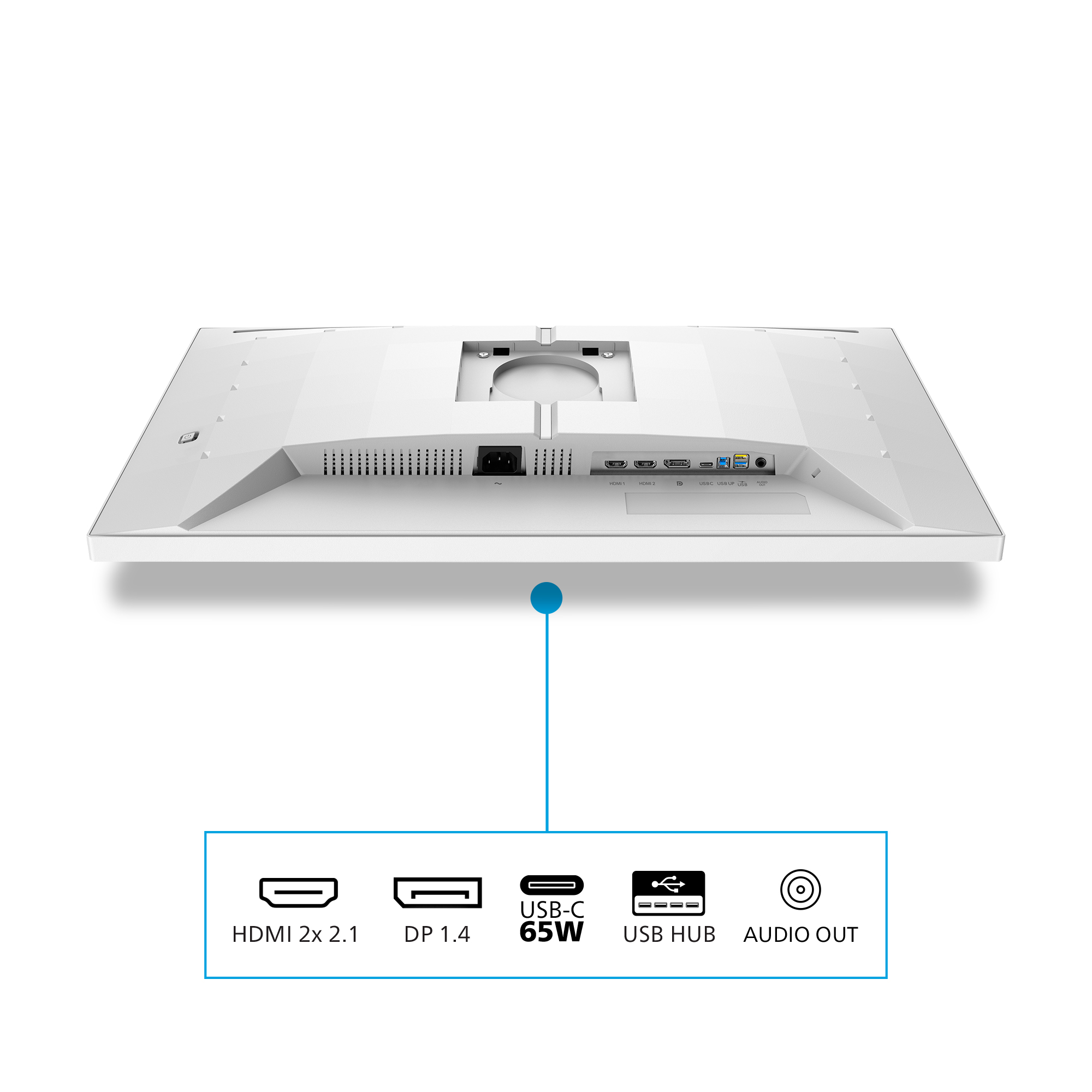 Philips Evnia 5000 pantalla para PC 68,6 cm (27) 3840 x 2160 Pixeles 4K Ultra HD LCD Blanco