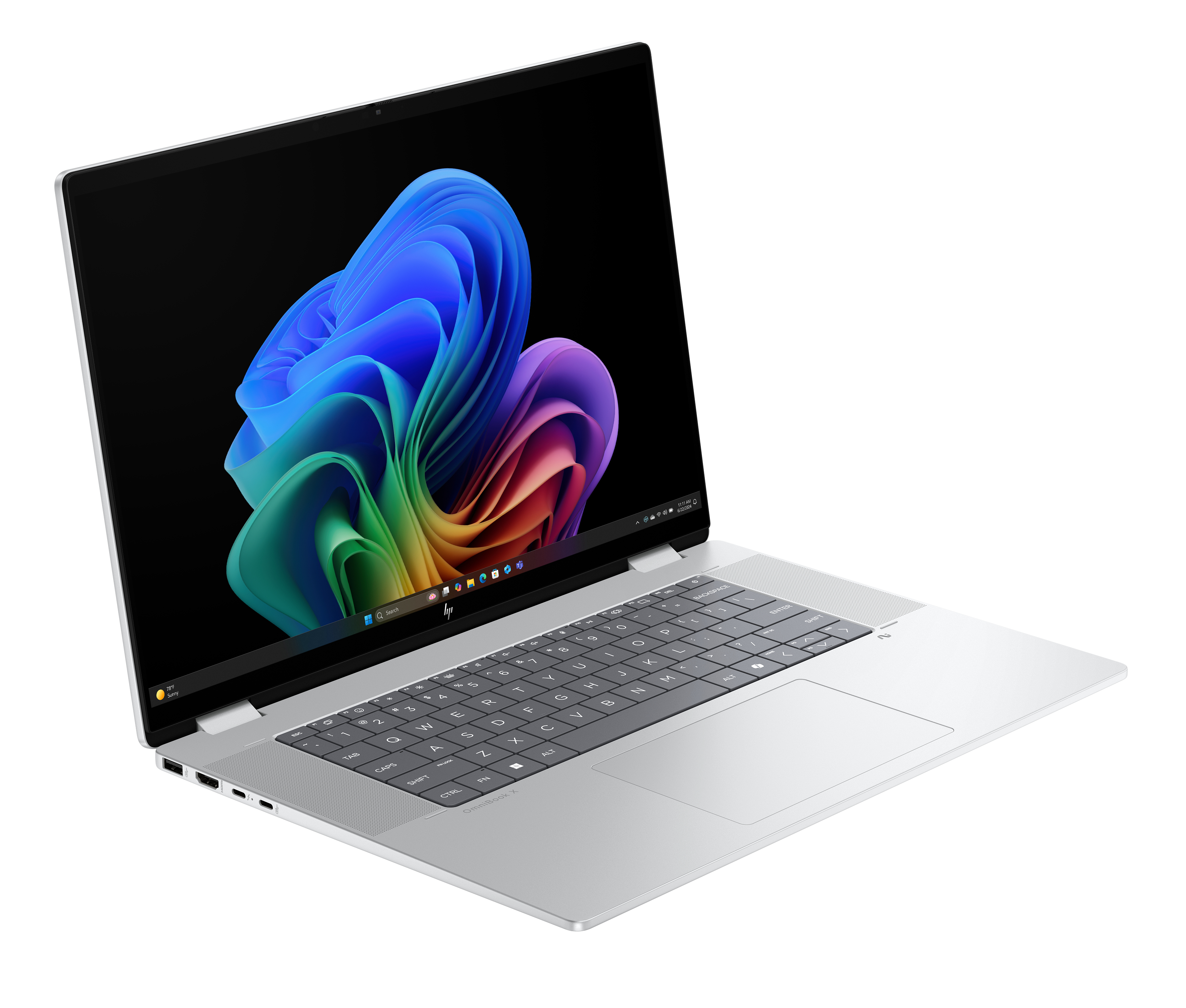 HP OmniBook X Flip Next Gen AI Laptop 16-as0054ng - Flip-Design - Intel Core Ultra 5 226V / 2.1 GHz - Win 11 Home - Arc Graphics 130V - 16 GB RAM - 512 GB SSD NVMe - 40.6 cm (16)