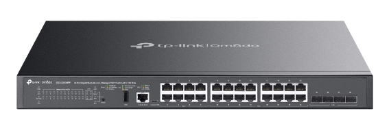 TP-Link SG5428X commutateur r�seau G�r� L3 Gigabit Ethernet (10/100/1000) Noir