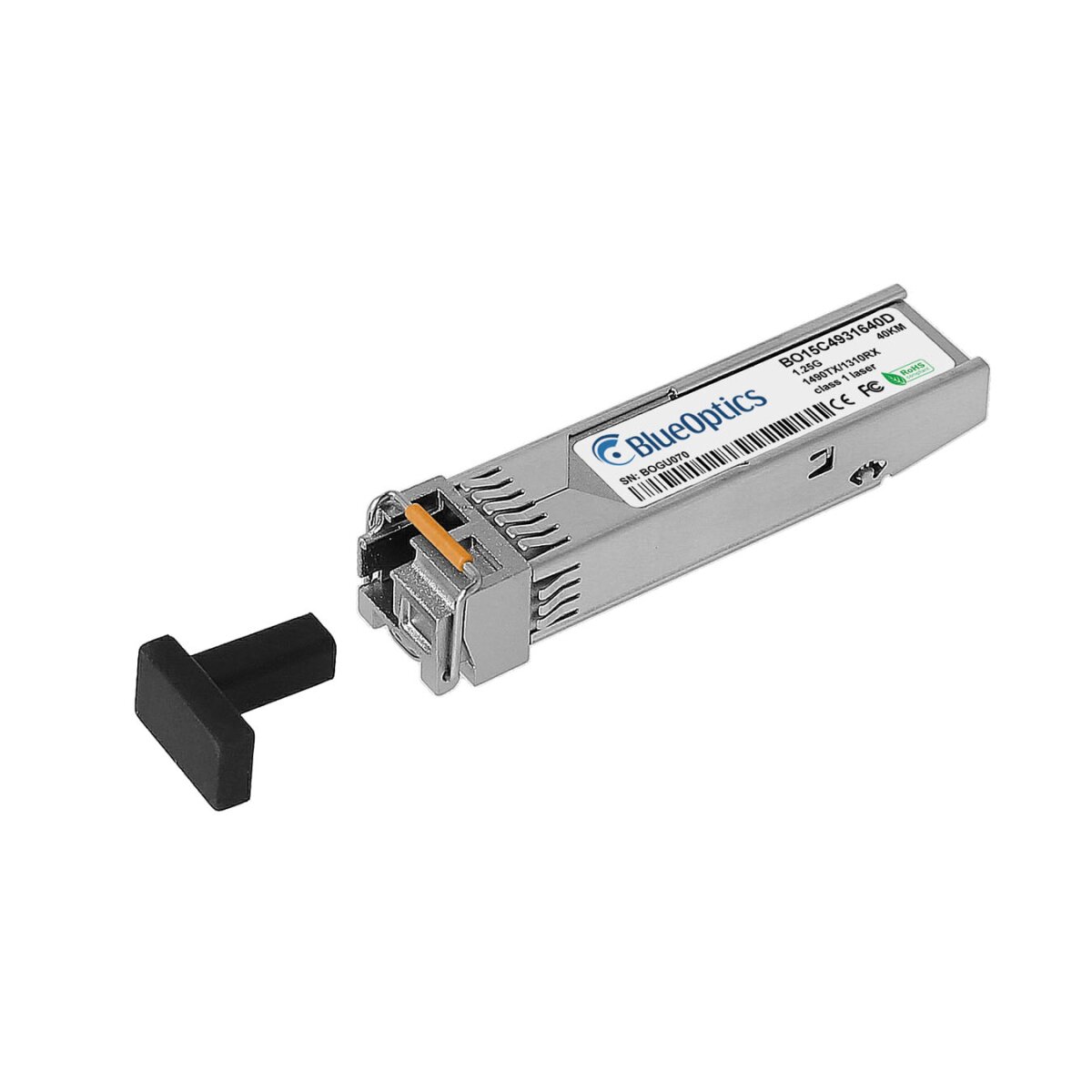 BlueOptics SFP-BXD43-40KM-JU-BO modulo del ricetrasmettitore di rete Fibra ottica 1250 Mbit/s