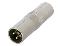 Neutrik NA3MM - Audiokoppler - XLR3 m�nnlich