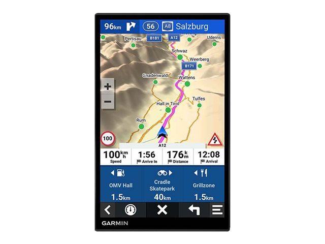 Garmin DriveSmart 86 navigateur Fix 20,3 cm (8) TFT cran tactile 295,2 g Noir